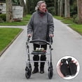 thumbnail image 4 of 2 PCS Universal Rollator Hand Grips, Anti-Slip Replacement Handles for Rolling Walker Accessories & Mobility Aid Parts, 4 of 5