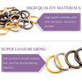 thumbnail image 3 of [ Hebillas Dulces 3/4" 120 Piezas Anillos D Metálicos en 4 Colores ], 3 of 7