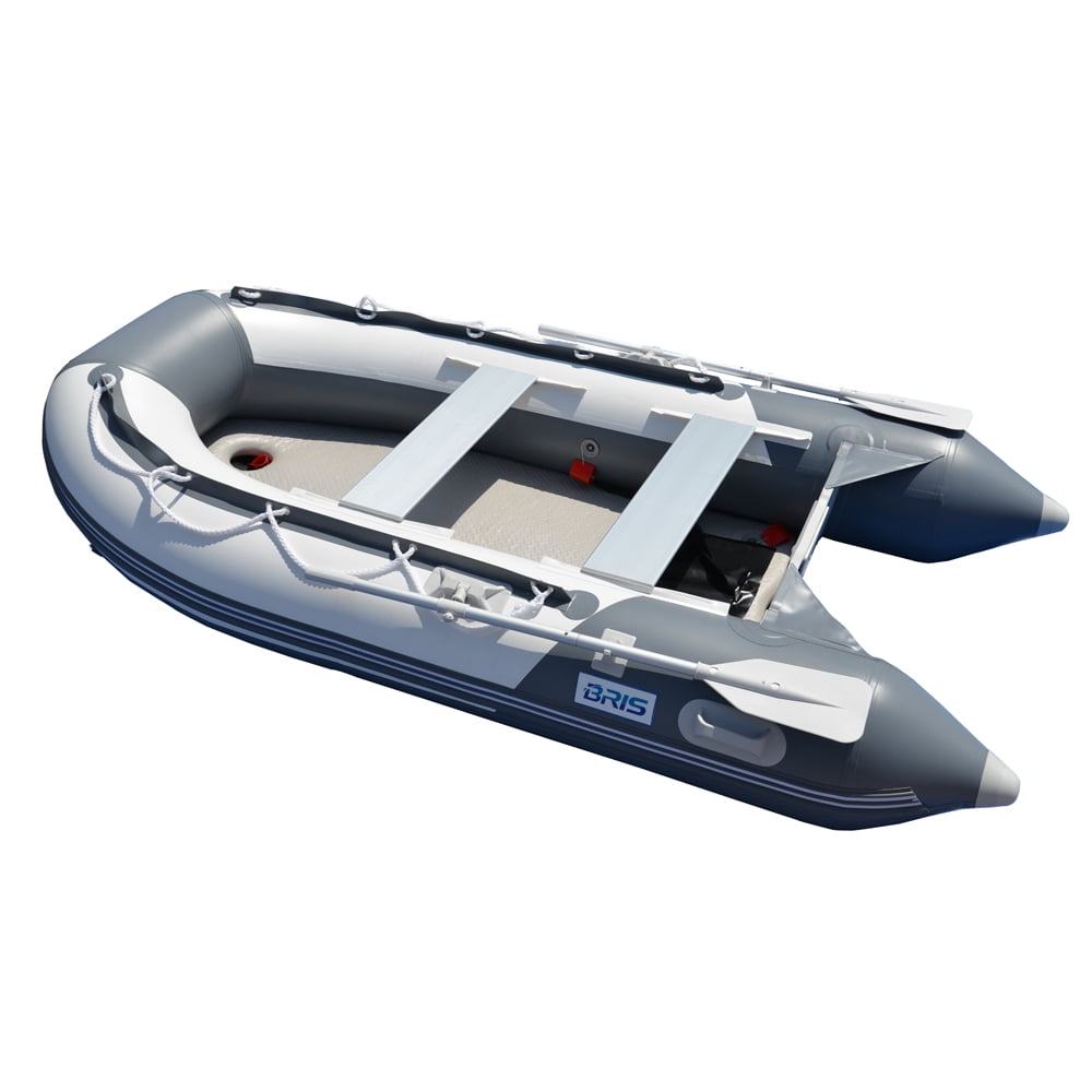 BRIS 10.8Ft Inflatable Boat Dinghy Raft Tender with Air floor