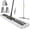 Grey(36"*5.1"), variant on Microfiber Mops for Floor Cleaning, Extra Large Industrial Mop,Floor Commercial Mop for Wet & Dry Use, Flat Mops for Hardwood, Vinyl, Laminate, Tile Floors, 5 Reusable & Washable Pads