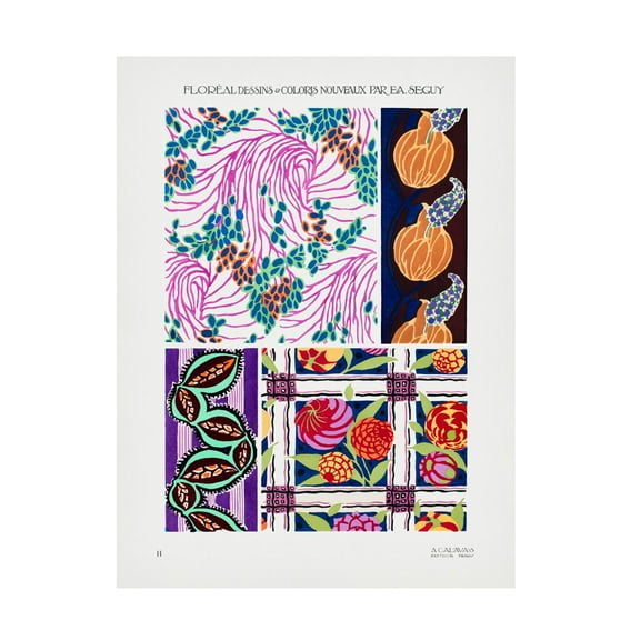 Trademark Fine Art Pictufy Pattern 11 Canvas Wall Art