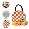 thumbnail image 3 of ALAZA Backpack Set Checkered Grid-t6 Elementary School Bags Student BookBag with Lunch Bag, 3 of 6