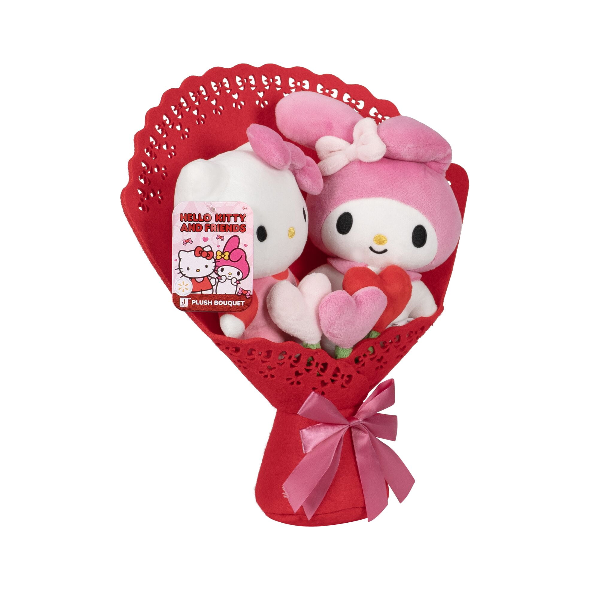 Hello Kitty® and Friends Large Special Valentine’s Bouquet, 13"