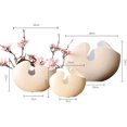 thumbnail image 5 of Creative Eggshell Ceramic Hydroponic Vase, Potted Flowerpot Plant Container, Modern Minimalist Home Decoration for Living Room Decor,17cm, 5 of 5