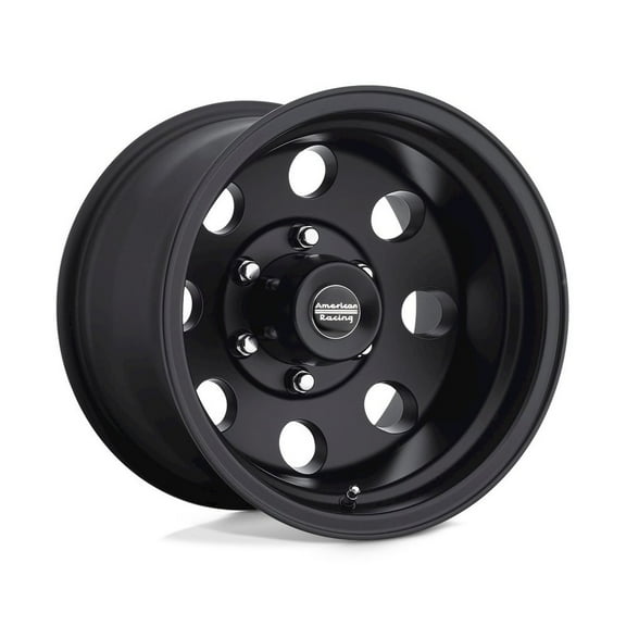 American Racing Wheels BAJA 15x8 5x114.30 Satin Black Wheel
