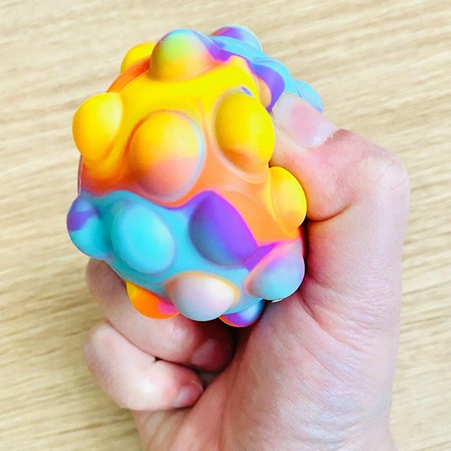 Push Pop It Ball Popper Toy Party Bag Filler Autismo Ansiedad Alivio del estrés Herramienta para inquietos