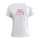 thumbnail image 4 of Camiseta de manga corta con hombros descubiertos para mujer para ir de compras, caminar, vacaciones Blanco Yuyangstore Camiseta para mujer, 4 of 8