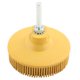 thumbnail image 3 of Cepillo de Pulido ANGGREK Disco de Cerdas 3 Pulgadas Esmeril Verde 50# Amarillo 80# Blanco 120#, 3 of 8