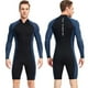 thumbnail image 5 of Sonducket Traje de neopreno para hombre, accesorios duraderos para deportes acuáticos, suministros deportivos, ropa de natación de plástico, Deportes acuáticos Azul oscuro METRO, 5 of 6