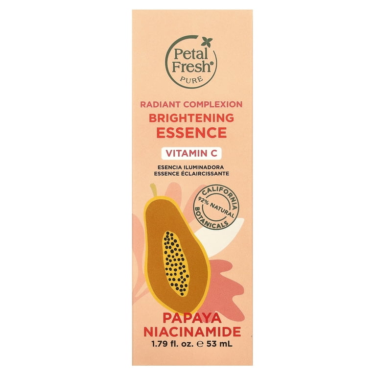 Petal Fresh Pure, Radiant Complexion Brightening Essence, Papaya
