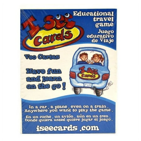 I see Cards Educational Travel Game