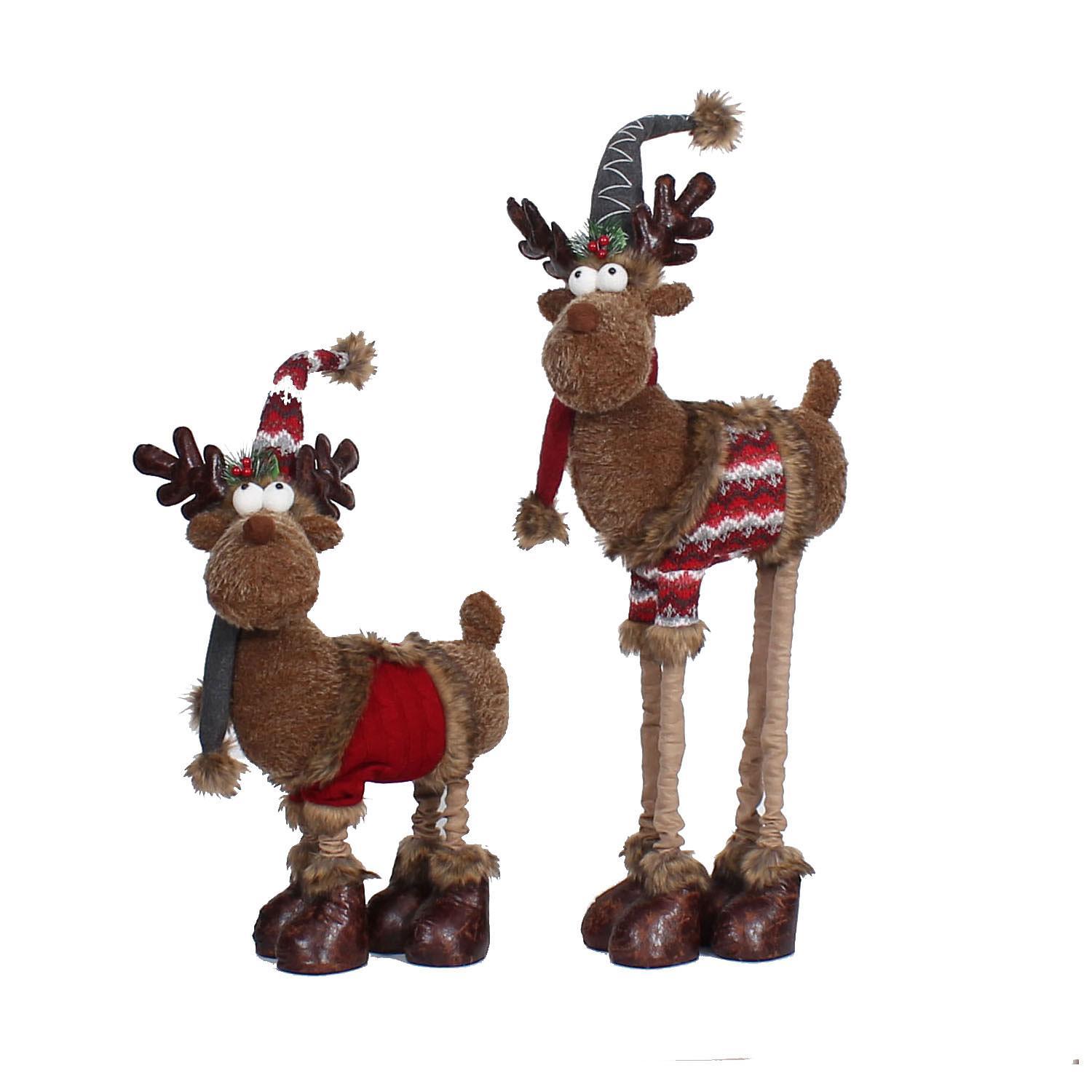 Piece Moose Decor with Adjustable Legs