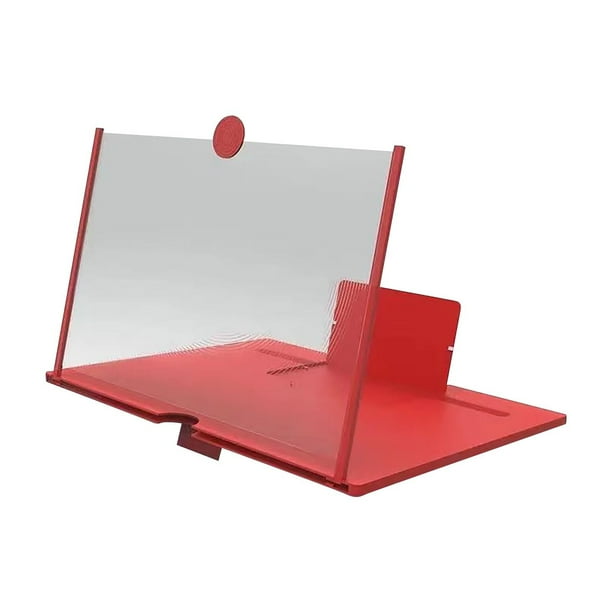 Accesorios para teléfonos celulares, soporte de montaje, amplificador de pantalla para teléfono móvil, amplificador de pantalla transparente extraíble de 10 pulgadas, amplificador de pantalla