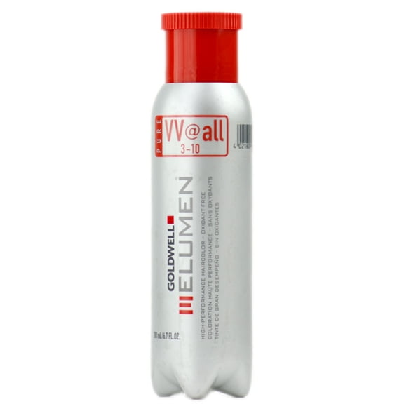 Goldwell Elumen High-Performance Haircolor (6.7 oz), VV @ ALL, Violet Violet, Pack of 1 w/ Sleek Teasing Comb