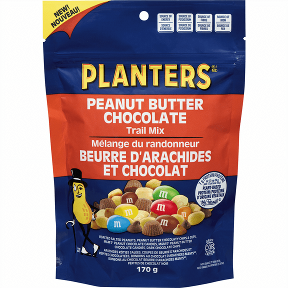 Planters Peanut Butter Chocolate Trail Mix - 170g (6 oz)