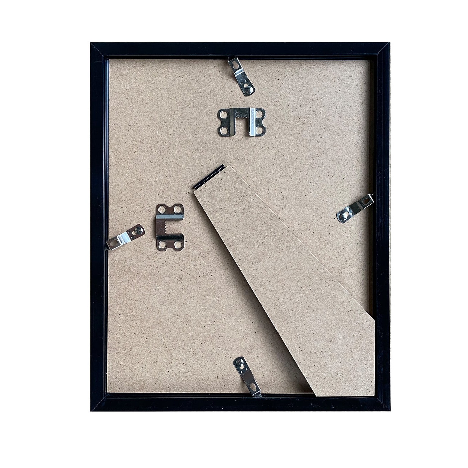 Picture Frame PVC Black Frame 10.2W*3.1D*12.2H/4.18LB Wall Mount Display, Pack of 5