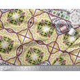 thumbnail image 3 of Soimoi polyester Crepe Fabric Tiles Moroccan Print Sewing Fabric Yard 52 Inch Wide, 3 of 3