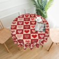 thumbnail image 2 of Spring Summer Floral Round Tablecloth 60 Inch Flower Table Clothes Multicolor Rustic Reusable Circle Table Cover for Picnic Party Dining Room Home Indoor Outdoor Decor, 2 of 6