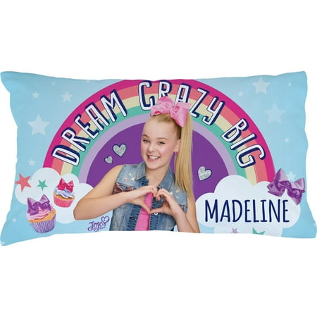 Personalized JoJo Siwa Pillowcase - Dream Crazy Big