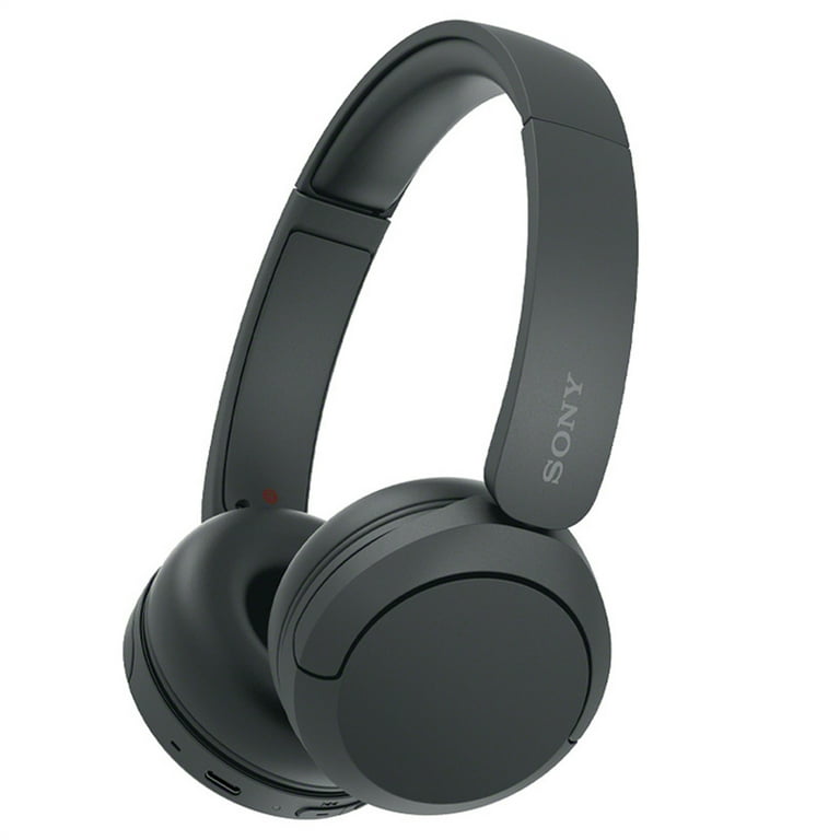Sony WH-CH520 Wireless Headphones with Microphone, Black Bundle