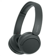 Sony WH-CH520 Wireless Headphones with Microphone, Black Bundle with Deco Photo Microfiber Cleaning Cloth and 1 YR CPS Enhanced Protection Pack