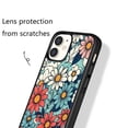 thumbnail image 4 of Aesthetic Flower Pattern Phone Case Compatible With iPhone 15 case Cute Fashion Soft TPU Design, 4 of 5