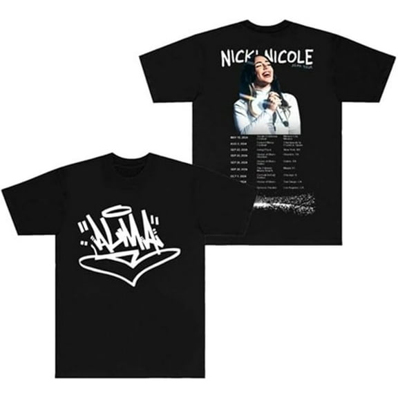 Katy Nichole 2025 Merch T-shirt Classic Trend Short Sleeve Men And Women Casual Street Wear