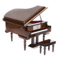 thumbnail image 1 of Modèle de Piano Miniature, Piano en Bois pour Maison de Poupée, 1 of 7