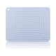 thumbnail image 1 of Moyic Tapete de ondulado, olla de cocina, , mantel individual, soporte plegable, Flexible, reutilizable, cojín para encimera, cuenco, Mostrada Azul claro, 1 of 6