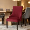 thumbnail image 2 of SUYOLL Removable Washable Stretch Wingback Chair Slipcover Anti-Slip Elastic Dining Chair Seat Protector Cover For Home Decor, 2 of 5