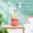 thumbnail image 6 of FaFenTuQiang Desk Humidifier, 260ml, Ultrasonic, Cool Mist, Cute, Bedroom, Office, Living Room, Pink, 1 Count, 6 of 7