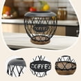 thumbnail image 6 of CoudarTitie Coffee Pod Holder Bar Accessories Counter Decor Espresso Capsules Holder Storage black, 6 of 9