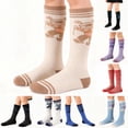thumbnail image 4 of LIZENG Kids' Ski Socks with Print Thermal Mid Calf Socks for Boys & Girls Cotton for Kids, 4 of 4