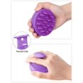 thumbnail image 2 of SZTXJ Shampoo Brush, Scalp Care Brush with Soft Silicone Scalp Massager (Purple), 2 of 4