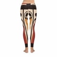 thumbnail image 4 of SUNENAT Vintage Tribal African American Women Art Stretchy Capri Leggings Skinny Yoga Sports Pants XXXL, 4 of 4