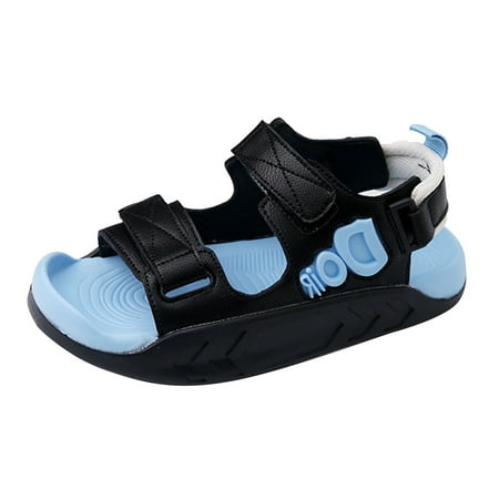 

WuLIQna Toddler Girls Sandals Little Girls Kids Summer Shoes Toddler Sandals Girls Sandals Soft Bottom Thick Bottom Middle Summer Sandals Girls Beach Shoes