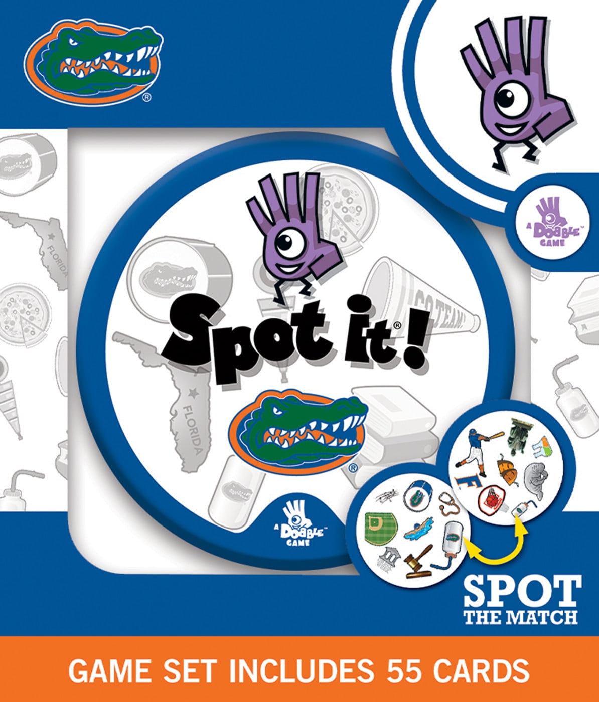 MasterPieces Officially Licensed NCAA Florida Gators Spot It Game for