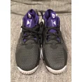thumbnail image 4 of Adi - das Dame 8 Weber State Team Issue Purple Black Basketball Shoes Sz 10 HO3817, 4 of 5