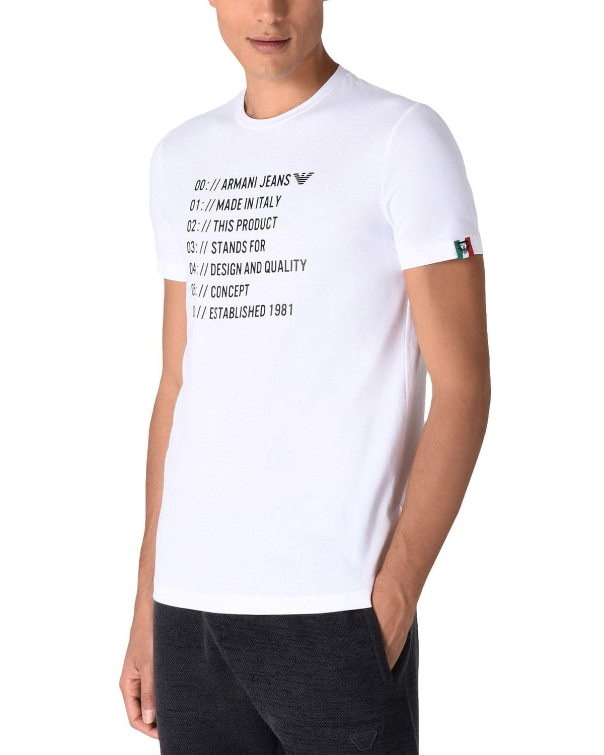 Armani jeans top top mens