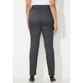 thumbnail image 3 of Catherines Women's Plus Size Sateen Stretch Pant, 3 of 5