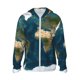 thumbnail image 1 of Fotbe World Map Chaqueta con Protección Solar UPF 50+ para Hombre y Mujer, Camisa con Capucha y Bolsillos-X-Large, 1 of 7