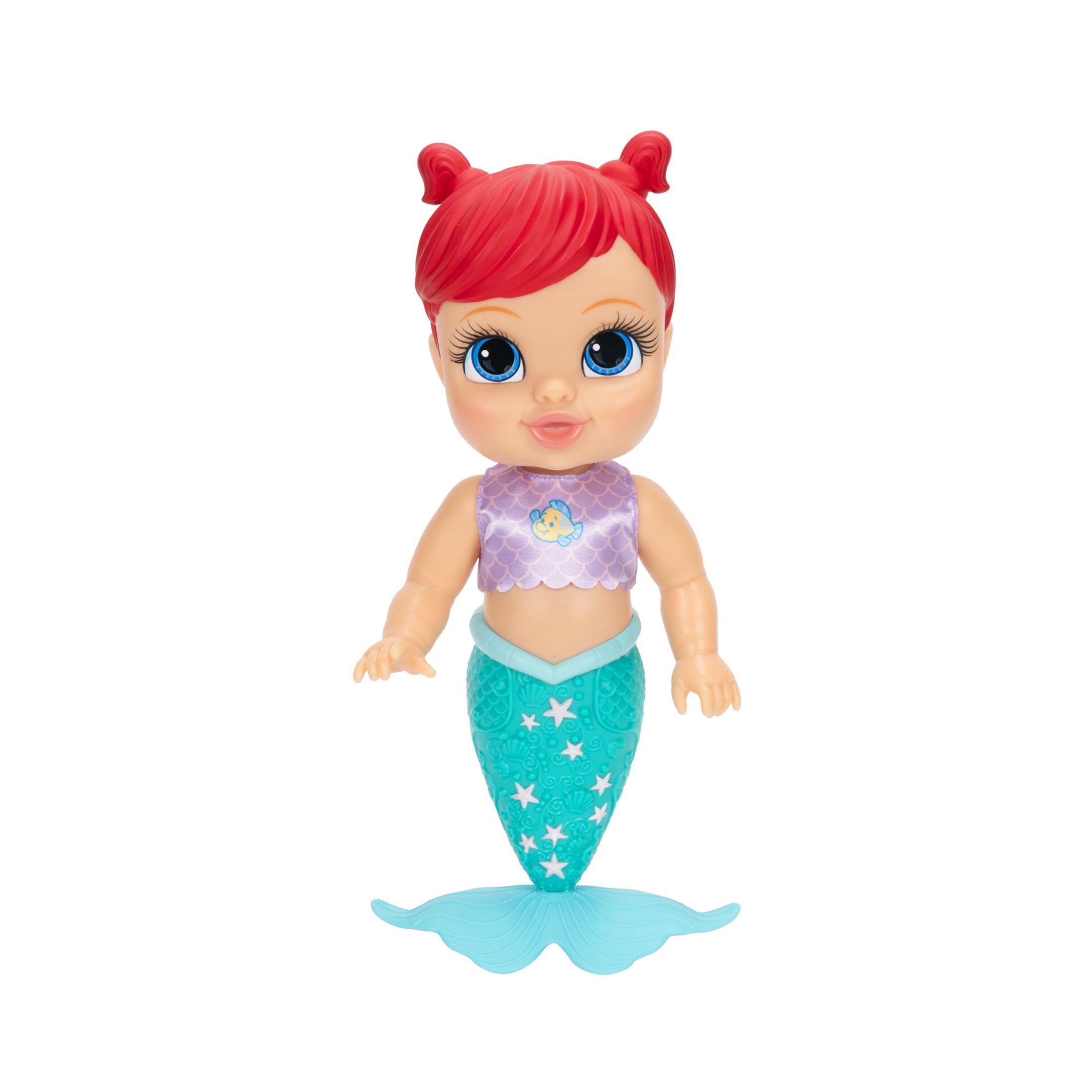 Disney Bath Time Baby Ariel Doll with Accessories for Baby Play