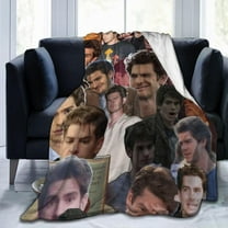 Andrew Garfield Blanket Bedding Fleece Blanket Soft Throw Blankets Lightweight Anti-Static Blanket - 3 Sizes