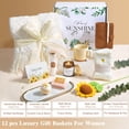 thumbnail image 2 of Paquete Gifts Care EIRNAY para mujer con cesta de girasoles, 2 of 7