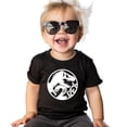 thumbnail image 4 of 2 Rex 2nd Birthday Shirt for Boys & Girls T-Rex Dinosaur Party Tee for Toddler Black Shirt 3T, 4 of 8