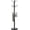 Black, variant on Metal Coat Rack Stand with Natural Marble Base, Free Standing Hall Tree with 12 Hooks for Hanging Scarf, Bag, Jacket, Home Entry-way Hat Hanger Organizer (Black)