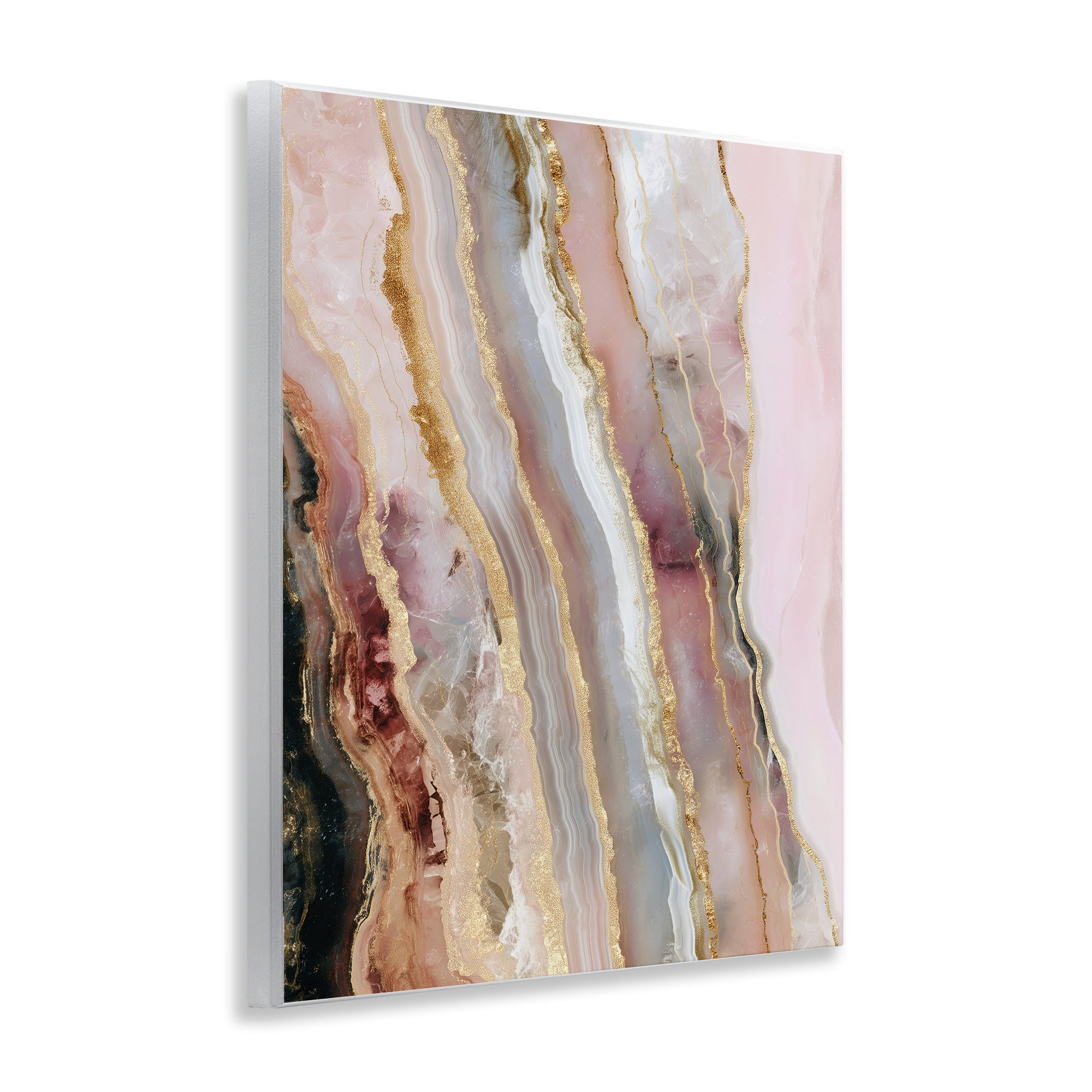 Stupell Industries Pastel Misty Gem Geode Wall Plaque Art, design by Svetlana Aleynikova
