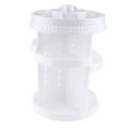 thumbnail image 1 of Soporte rotanti Organizador Cosmético Estuche de Lápiz Labial Estante de Líquidos / Aceite Esencial / Loción / Crema Blanco, 1 of 9