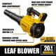 thumbnail image 2 of Soplador de hojas PWOKVEC sin escobillas 20V Turbo 600 CFM, 2 of 7