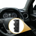 thumbnail image 3 of Interruptor principal del elevalunas eléctrico Unique Bargains para Hyundai Sonata 2015-2019 plástico negro, 3 of 8